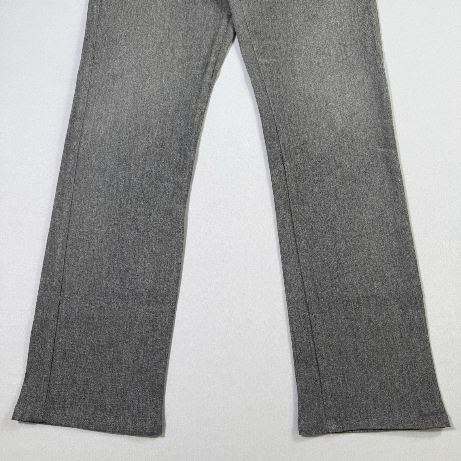 Naked & Famous Skinny Guy Jeans Mens 33x31 (Actual 32x31) Mixed Grey Stretch Euc — image 3 of 8